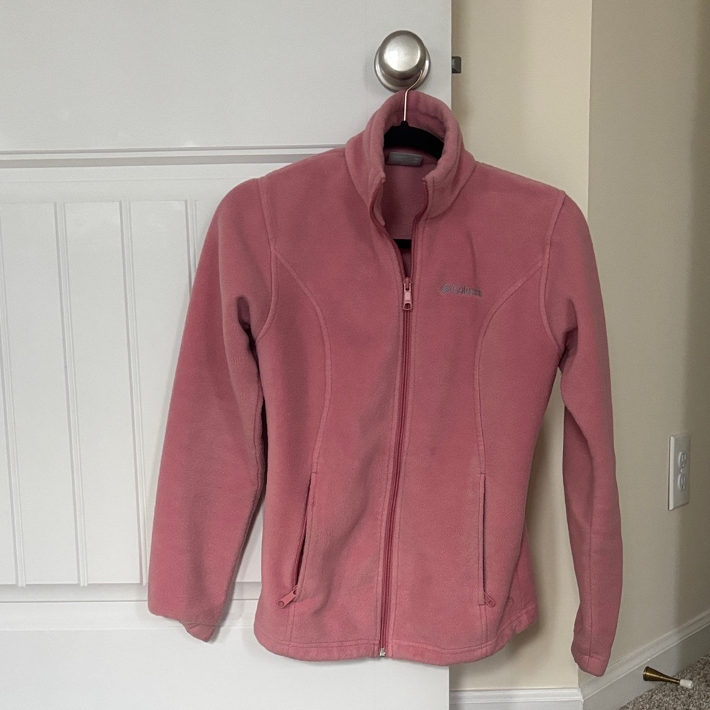 Columbia Women's Soft Pink Fleece Jacket